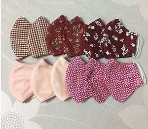 Free pdf pattern: Fitted face mask