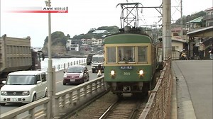 21K views · 729 reactions | An app has been released for the Enoden train in Kamakura. It has information on sites along the line and is available in four languages. | NHK WORLD-JAPAN | Facebook