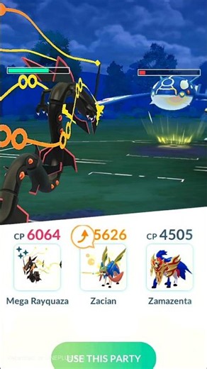 Shiny ✨ Mega Rayquaza 🔥 VS primal Kyogre 🌊 || ‪@pokemongo‬ #shorts #pokemongo