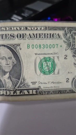 star note very rare #fancy #starnote #dollar