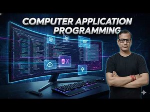 Computer Application Programming | ICSE Computer | ICSE Class 10 | ‪@sirtarunrupani‬