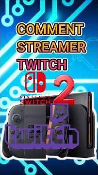 Tuto streamer twitch avec la switch 2 #nintensoswitch2#switch2 #streamer #pc#gamer #twich