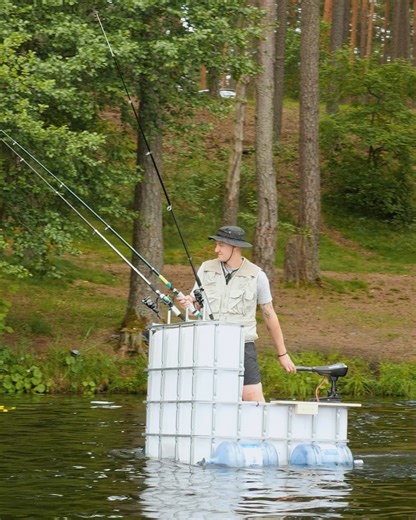 3.2M views · 3.3K reactions | Turning Container Into A Fishing Boat?! | Science, Tech and Universe | Facebook