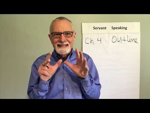 Ch. 4: How to Write a Speech Outline