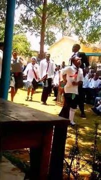 shule yetu ya busakala performed by Goldmond at busakala friend's high school (weekend challenge)