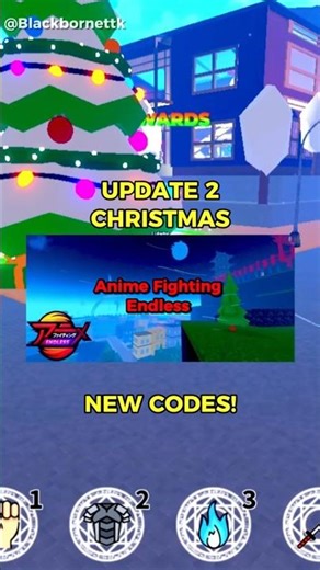Anime Fighting Endless - Update 2 Christmas + 3X Event + Codes#roblox #game #simulator #fighting #yt