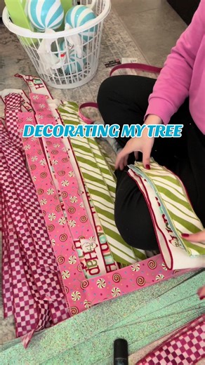 Step 1: Ribbon Christmas Tree Decorating | Pastel Christmas