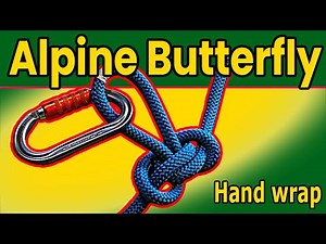 How to tie a Butterfly Knot - hand wrap method!