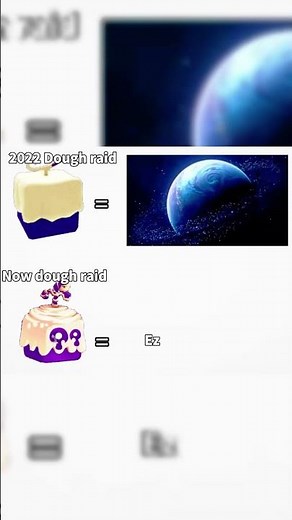 Old Dough Raid 💀 vs Dough Raid Now 😎🔥