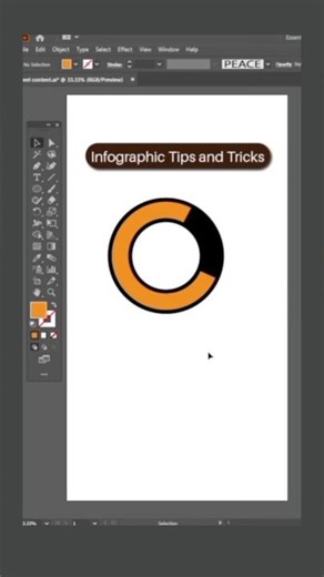 Adobe illustrator tips-Infographic tips and tricks #shorts #illustrator