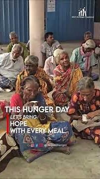 Donating Rs.35 to Homeless | Help On Hunger World Hunger Day