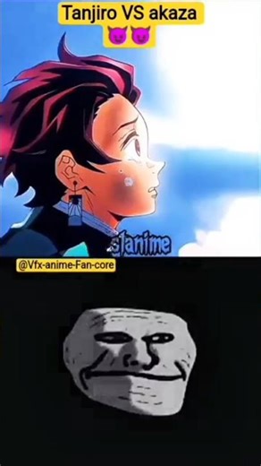 #tanjiro VS akaza 😈😈#youtubeshorts