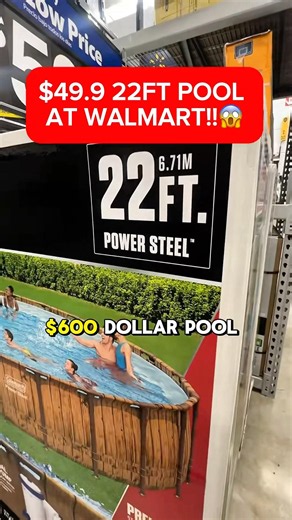22FT POOL FOR $50🤯 #clearance #usa