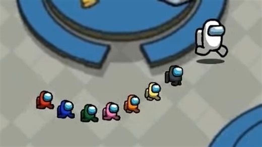 Someone imagined a way to adopt abandoned Among Us children