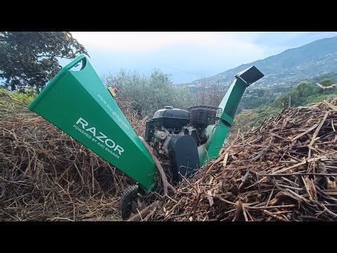 biotrituratore cippatore axo 15 CV Come Tutorial