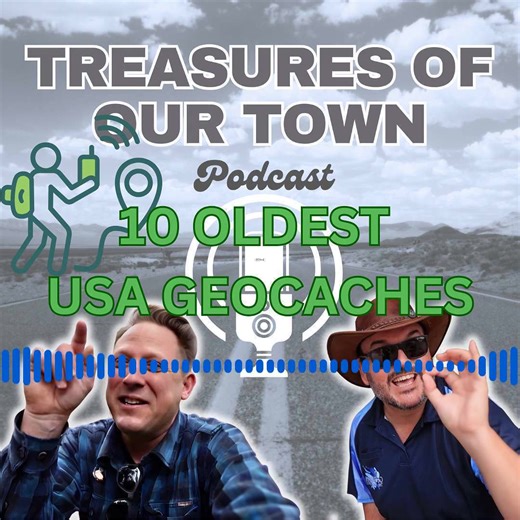 1.4K views · 21 reactions | Listen to the latest episode of Treasures of our Town Podcast where we discuss the oldest geocaches in the US and their locations! Listen: https://www.buzzsprout.com/2131068/episodes/16634990 | The Geocaching Vlogger | Facebook