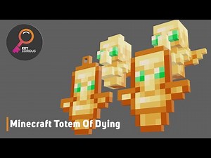 Totem Of Undying from Minecraft 3D Model | Ready for Renders and Games