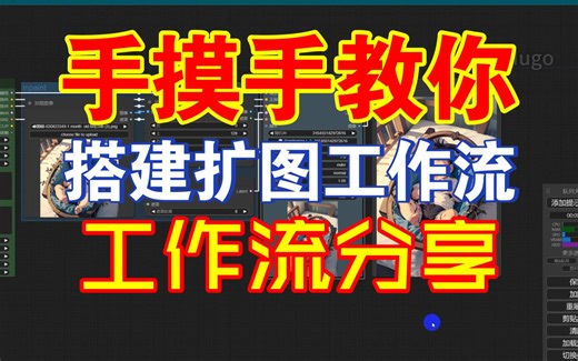 【保姆级教程】手摸手教你搭建扩图、拓图工作流