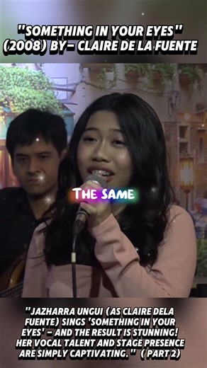 -Jazharra Ungui - "Something In Your Eyes" - The Cover You NEED To See! ( Part 2) 🥰🎶🎤