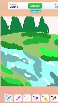 Roblox speed draw Spring Theme!