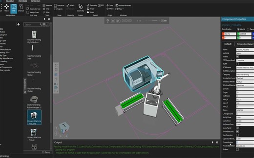 Visual Components软件实际操作流程演示
