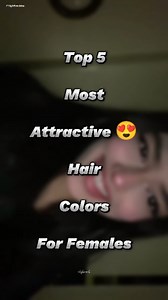 Top 5 Most Attractive 😍 Hair Colors In Females | Top 5 | . . . #top5 #mostattractive #haircolors #female #highfivepicks #viralreels | Highfive Picks