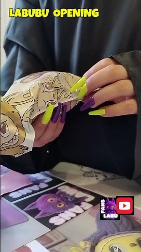 LaBuBu UNBOXING Opening the SECRET Monster #labubu #unboxing #viralshorts