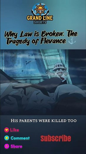 The Most Horrific Backstory in One Piece 💔 (Law's Past) #onepiece #heartpirates