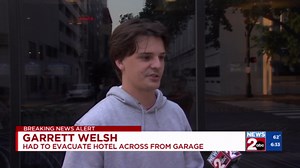 Downtown Nashville, TN library parking garage partially collapses after fire