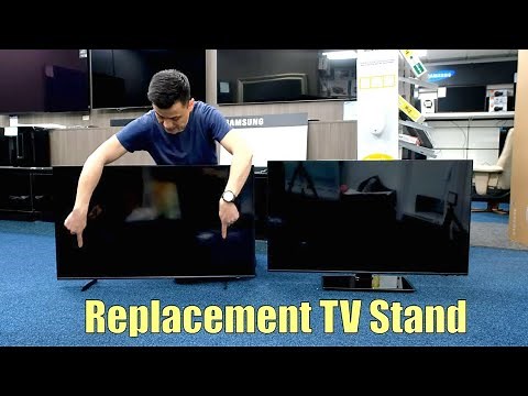 Replacement TV Stand, Universal Central Pedestal Base