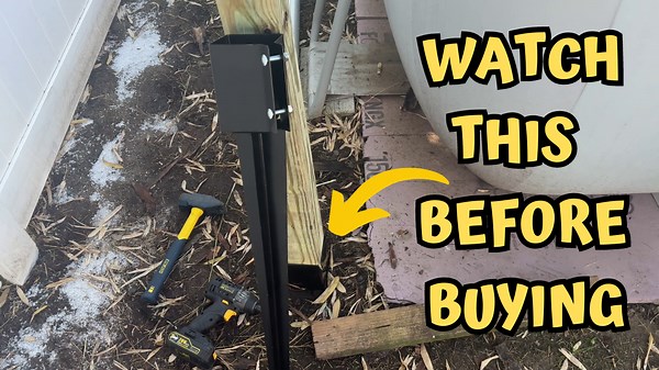 Watch Watch this before buying Fence Post Anchor Ground Spike on Amazon Live