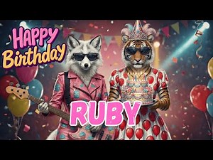 RUBY Happy Birthday Song - Happy Birthday to Ruby