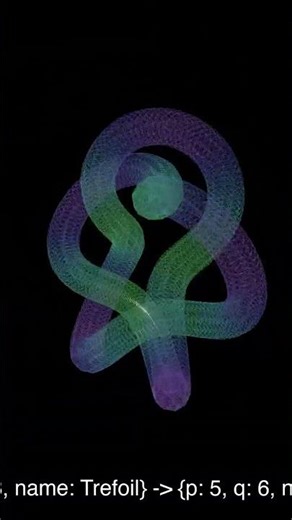torus knot evolution: trefoil to chaos, i am aemon.