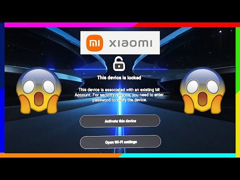 THIS DEVICE IS LOCKED XIAOMI MOBILE LOCKED