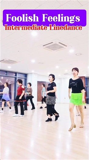 Foolish Feelings Linedance #Intermediate #신나는 라인댄스시간 #홍쌤라인댄스 #세종시라인댄스