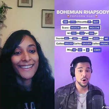 Bohemian Rhapsody Popcorn Duet | JMKO | TikTok Duet