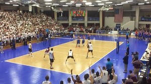 That moment when you win a National Championship on your home court! 🏆 | Springfield College Athletics