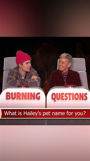 7M views · 70K reactions | Justin Bieber answers my burning questions  | Ellen DeGeneres | Facebook