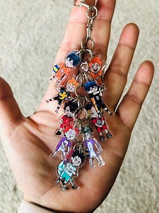 Haikyuu Volleyball Anime Various Bunches Keychain Pendant Bagcharm - Etsy