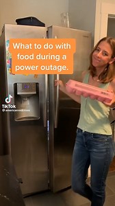 Severe storms are expected to hit the state of California following inclement weather that has already caused flooding, power outages and evacuations in many areas. If you’re experiencing a prolonged power outage, use these tips to make sure your food is safe to eat. 👉🏽 Pro tip: The temperature is most accurate if the water has been in the fridge for at least 24 hours. | American Red Cross