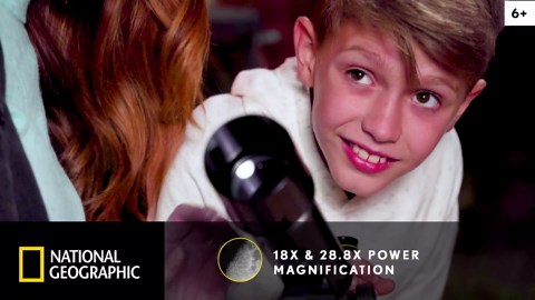 National Geographic 50mm Refractor Telescope for Beginners Kids with Eyepieces Mount Tripod