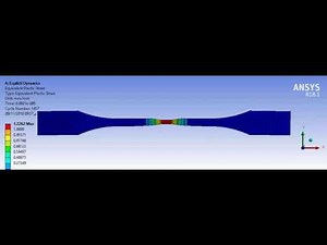 ANSYS Mechanical Tutorial -Tension Test ansys