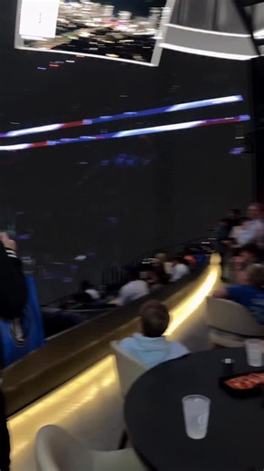 Celebrating a special birthday at Cosm! Thanks to the Dallas Mavericks for helping make it extra special 🎉💙 @dallasmavs | Cosm Dallas