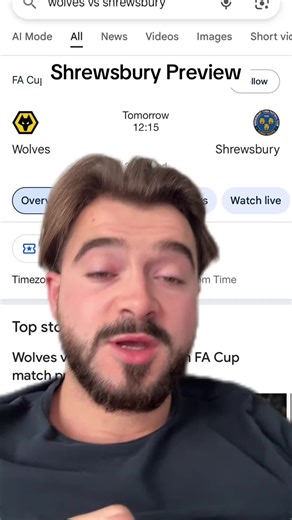 Shrewsbury Preview #wolves #shrewsbury #facup #football