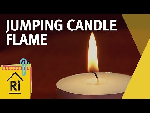 At home science - Jumping candle flame experiment - ExpeRimental #13