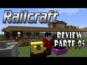 Railcraft Review en español parte 5 mod para minecraft 1.12.2 - Palanca, Locomotoras y mas