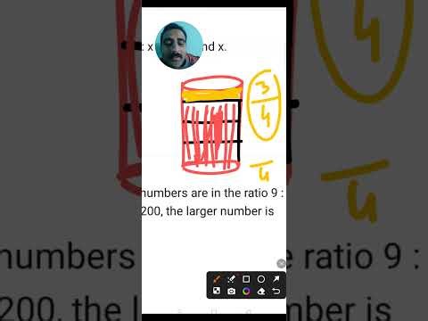 Ratio in simplest form // what is ratio // best example of milk and water 💦