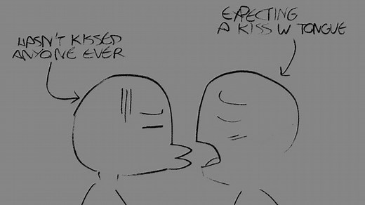 Has Never Kissed Anyone Before / Expecting Tongue | Know Your Meme