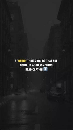 You think you are just quirky, weird, or rude. But these are not personality traits. These are dopamine-seeking mechanisms of a starving brain. Here is what is really happening: 🧠 Random Noises/Humming. Your brain is under-stimulated. It forces you to make noise to keep the auditory cortex awake. This is