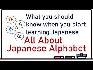 Introduction to Japanese alphabet, Hiragana, Katakana & kanji - Japanese writing system